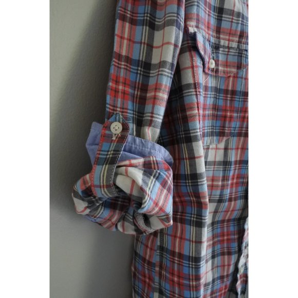 CREWCUTS tartan shirt size 6/7 - Picture 3 of 5